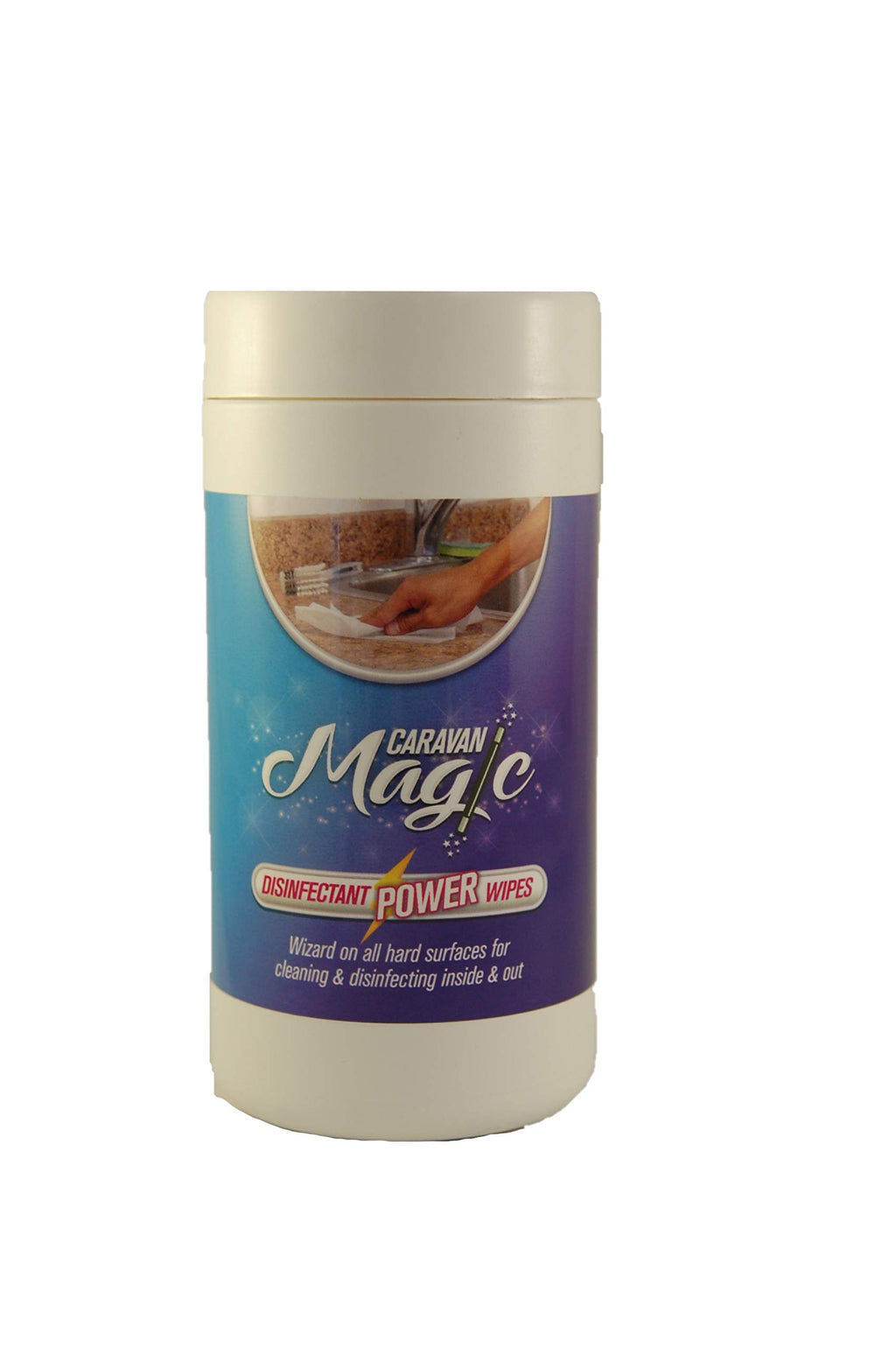 Caravan Magic Disinfectant Power Wipes (Wipes x 50)